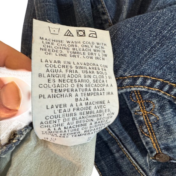 Wrangler Q-Baby Womens Bootcut Jeans Stretch Medium Wash 0x33 Cowgirl Western - Picture 6 of 10